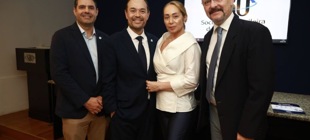 Representantes da Rede em evento da SBO